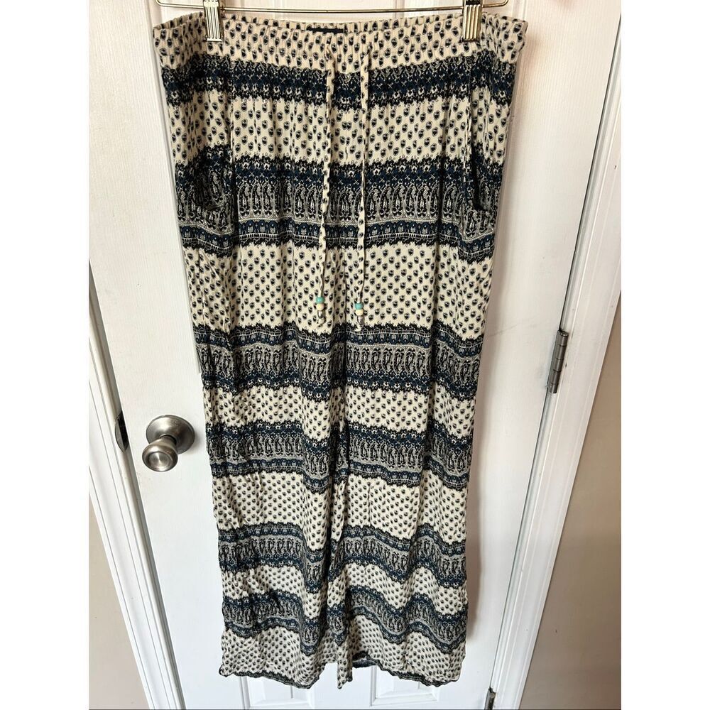 American eagle Wide Leg Printed Pants S Boho
